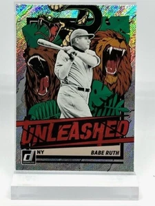 Panini Donruss Unleashed Rapture Babe Ruth 2021 #UNL3 como nuevo - Imagen 1 de 2