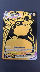 CARTA POKÉMON - PIKACHU VMAX BLACK GOLD TG29/TG30 - RARA ITA - ORIGINE PERDUTA - Foto 1 di 3