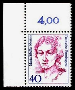 BUND Frauen 40 Pf. **, Mi. 1331, Eckrand o.l. - Picture 1 of 1