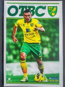 Norwich City v Aston Villa 11/12/2012 Capital One Cup. MINT CONDITION. - Picture 1 of 1