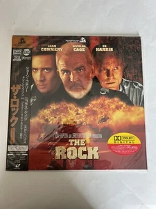 The Rock Japanese Laserdisc w/OBI Nicolas Cage Sean Connery Japan AC3 NEW SEALED - Picture 1 of 3