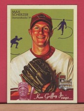 2008 Upper Deck Goudey - MAX SCHERZER - Rookie Card #6 - RC