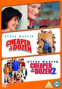 Cheaper By the Dozen/Cheaper By the Dozen 2/Mrs Doubtfire DVD (2009) Steve