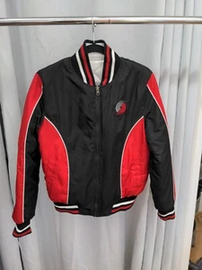 VTG 90s Women's Portland Trailblazer Reversible Jacket With Sequins Medium  - Picture 1 of 11