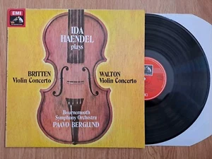 ASD 3483 Britten Walton Violin Concerto Ida Haendel Berglund Bournemouth Quad - Picture 1 of 5