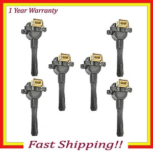 OEM Quality Ignition Coil 6PCS for BMW 318i(s) 320i 325i(s) 525i 540i 740i 840ci - Picture 1 of 4
