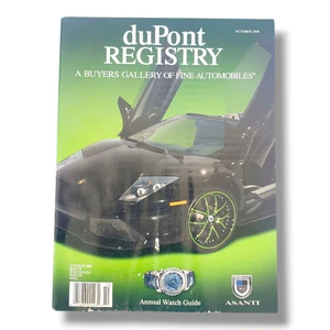duPont Registry Magazine October 2008 Annual Watch Guide Asanti - Picture 1 of 1