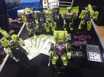 Devastator Jimbao Transformers Oversize Masterpiece Takara Foto 1 de 4