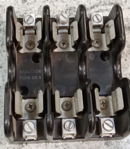 MARATHON /F60A SERIES/ FUSE HOLDER/ 250V/60A/3P/USE(S7L18UP - Picture 1 of 9