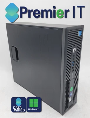 HP ProDesk 600 G1 SFF Desktop PC - Intel Core i5-4590 16GB RAM + 128GB SSD - Image 1 of 4