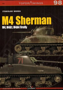 2ka7098/ KAGERO – Topdrawings – No. 98 – M4 Sherman - TOPP HEFT - Picture 1 of 1