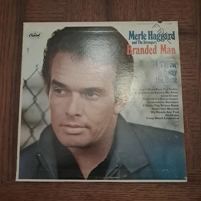 Merle Haggard & The Strangers - Branded Man LP - Capitol T 2789 Mono Promo VG!!! - Image 1 of 4