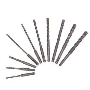 10pcs For SDS Plus Concrete Drill Bits for Electric Drills 160mm and 110mm Size - Picture 1 of 9