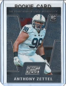 Anthony Zettel 2016 Panini Collegiate Draft Picks #236 - Rookie RC - Penn State - Imagen 1 de 2