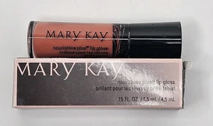 Mary Kay Nourishine Plus Lip Gloss SUN BLOSSOMS #047931 .15oz New NIB  - Picture 1 of 5