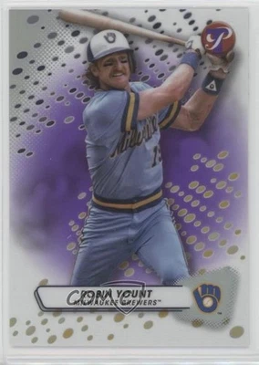 2023 Topps Pristine Purple Refractor /99 Robin Yount #179 HOF - Image 1 of 2