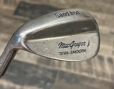 MacGregor Xtra Smooth SAND WEDGE SW Steel Shaft Good Grip Left LH - Image 1 of 4