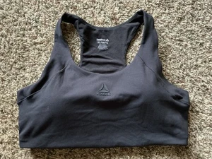 Reebok Sports Bra XL Black EUC - Picture 1 of 8