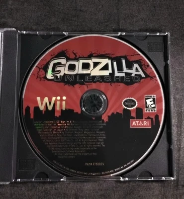 Godzilla: Unleashed (Nintendo Wii, 2007) Disc Only - Image 1 of 2