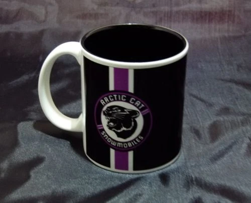 Reproduction Vintage Arctic Cat Snowmobile Patch Logo Coffee Mug (051)