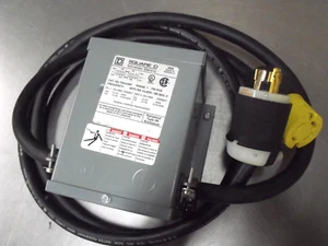 SCHNEIDER 750SV46F SQUARE D BUCK BOOST TRANSFORMER 60Hz 16/32VAC 750VA 30A PLUGS - Picture 1 of 18