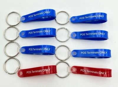 POS Terminal Keychain Key Holder IBM  - Image 1 of 4