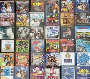 Pop, Various, Hits, Charts  Sampler & Compilations CD Auswahl (nur1x Porto)