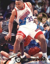 1994-95 Stadium Club Members Only Parallel 76ers Card #163 Clarence Weatherspoon