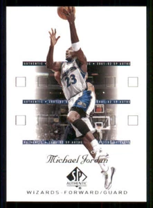 2001-02 SP Authentic #90 Michael Jordan - Picture 1 of 2