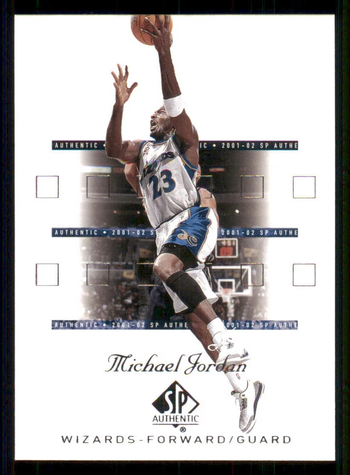 2001-02 SP Authentic #90 Michael Jordan - Image 1 of 2