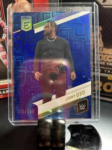 JIMMY USO: 2023 Panini Donruss Elite WWE🔥#/149 BLUE Parallel🚨#90 SmackDown - Picture 1 of 4