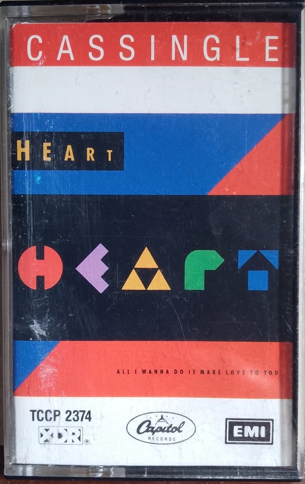 Heart All I Wanna Do Is Make Love To You CASSETTE SINGLE Ann Wilson 1990 - Image 1 of 4