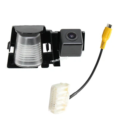 Car Rear View Backup Camera w/ Input Video Harness For 2007-2017 Jeep Wrangler - Image 1 of 4