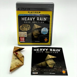 Heavy Rain Ps3 Italiano Videogioco Completo Ottime condizioni Disco Come Nuovo - Imagen 1 de 7