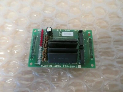 Placa de máquina de moldeo por inyección Nissei 2TP-3B142 D12 I/F-00 NC-8000F (18608) Foto 1 de 2