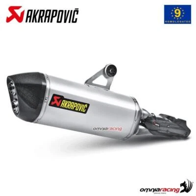 Escape Akrapovic aprobado titanio slip-on BMW R1200GS / Adventure 2014-2016 Foto 1 de 4