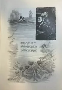 1885 Gedicht Illustrationen von Kindern spielen im Wasser - Bild 1 von 4