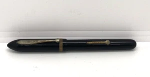 De Colección Remington Fountain Pen Company Pluma Estilográfica Negra 458 Broadway NYC - Imagen 1 de 4
