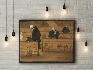 Hugo Simberg: The Garden of Death. Fine Art Canvas - Picture 1 of 2