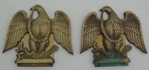 Brass Eagle Book Ends - Picture 1 of 3