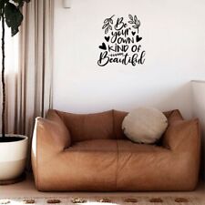 Be Your Own Kind Of Beautiful Creative Fashion DIY English Wall Stickers For Kid
