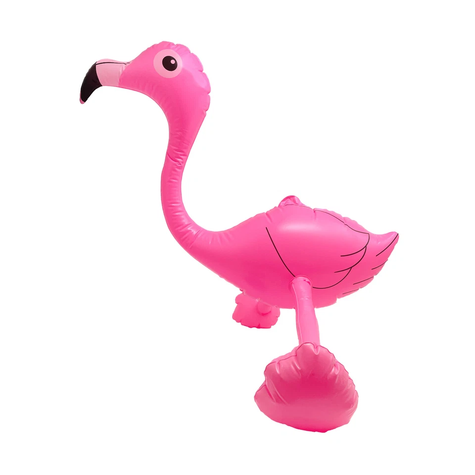 Flamingo aufblasbar Wasserspielzeug für Pool Strand Fasching Karneval Party Deko - Bild 1 von 1
