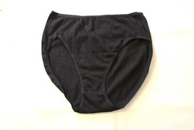 Faded Glory Ladies Hicut, Package of 3, Size XXL/9, Color Black, New with Tags - Image 1 of 4