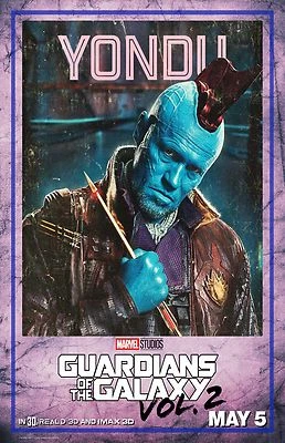 Guardians Of The Galaxy movie poster (vol. 2) - Yondu - 11 x 17 inches (v12)