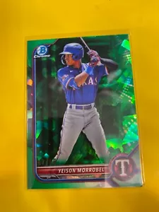 RS14384 2022 Bowman Chrome Sapphire Green Refractor Yeison Morrobel - Picture 1 of 1
