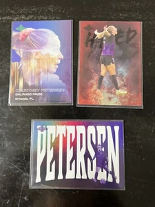 2022 Parkside Cards Courtney Petersen Lot (3) NWSL Orlando Pride - Picture 1 of 2