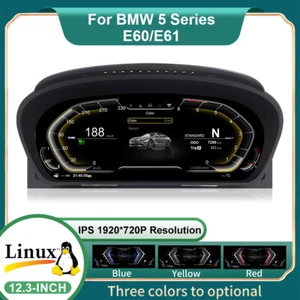 Cuadro de instrumentos digital cabina BMW E60/E61 con tablero velocímetro - Imagen 1 de 13