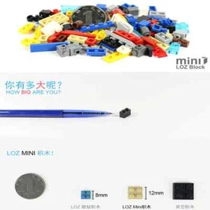 Mini bloques de construcción japonés Takoyaki vista a la calle estilo chino puesto de comida Hong - Imagen 1 de 8