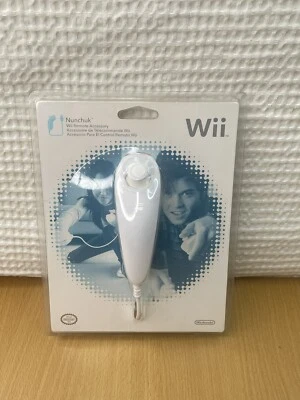 Nintendo Wii Nunchuck White OEM Brand new Factory Sealed - Image 1 of 4