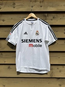 Real Madrid 2003-04 Home Football Shirt (S) Beckham - Picture 1 of 6